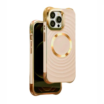 Tfo Circle Glam Mag dėklas, skirtas Apple iPhone 16 Plus 6.7" rožinis