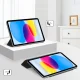 Apple iPad (2022) 10.9\" (A2757 A2696) 10 gen. Trifold Tech-Protect SmartCase Magnetic Cover Case, Black