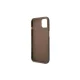 Guess GUHCP14SHG4SHW dėklas iPhone 14 6.1\" telefonui, rudas