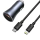 Baseus Golden Contactor Pro fast car charger USB Type C / USB 40 W Power Delivery 3.0 Quick Charge 4+ SCP FCP AFC + USB...
