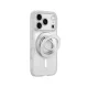 Dėklas AmazingThing Titan Pro Lens Ring iPhone 18 Pro Max su MagSafe ir stovu, skaidrus