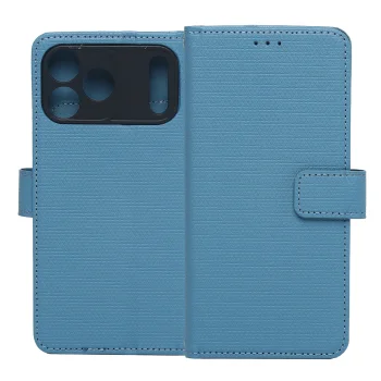 Atverčiamas dėklas Smart Triangle skirtas iPhone 17 Pro Max / 18 Pro Max 6.9", mėlynas