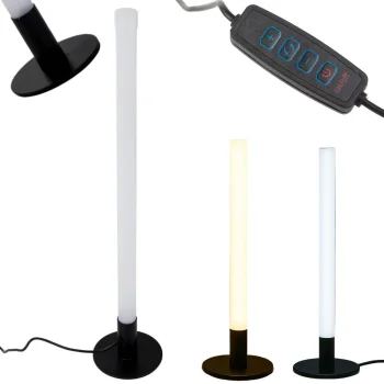 Stalinis ir pastatomas LED šviestuvas 40 cm, juodas