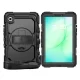 Tech-Protect Solid dėklas, skirtas Samsung Galaxy Tab A9 / A11 8.7, juodas