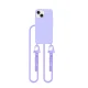 Tech-Protect iPhone 13 mini dėklas MagNecklace MagSafe su virvele, levandų sp.