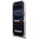 Guess IML Script Metal MagSafe dėklas iPhone 17 telefonui, Rožinis
