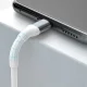3mk Hyper Cable N-SERIES USB-C į USB-C laidas 1m 60W, baltas