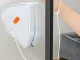 Dvipusis magnetinis langų valytuvas 27525 su apsaugine virvele, baltas