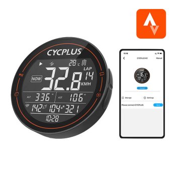 GPS dviračio kompiuteris Cycplus M2 ANT+ Bluetooth