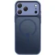 Tech-Protect MagPrime MagSafe CC dėklas iPhone 18 Pro / 17 Pro, matinis tamsiai mėlynas