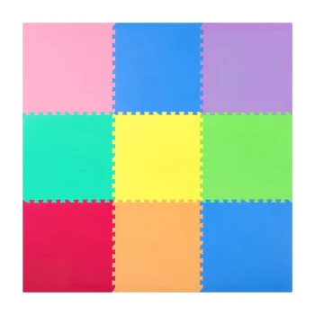 Kids Puzzle Foam Mat 180x180cm, Multicolored