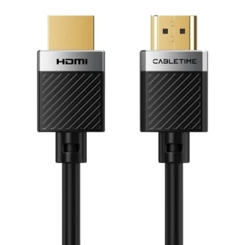 Laidas HDMI - HDMI, 4K 60Hz, 18 Gbps, 2.0 versija, 10m, juodas
