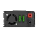 Įtampos keitiklis Newell 12 V / 230 V, 500 W su modifikuota sinusoidė