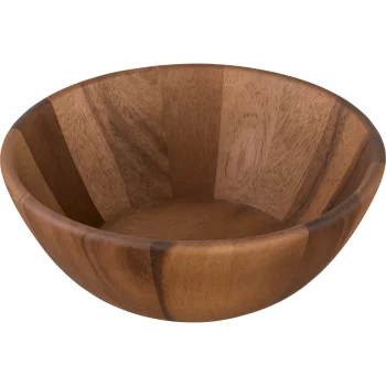 Apvalus salotų ir vaisių dubuo Zassenhaus, akacija, 25 cm