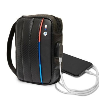 BMW Carbon Tricolor organizatorius-krepšys 89890, juodas