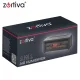 Kvapų difuzorius Zortiva su LED židinio efektu 150ml, juodas