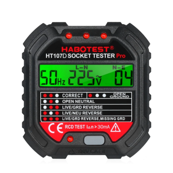 Habotest HT107D Lizdo testeris su skaitmeniniu ekranu