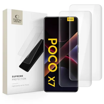 Tech-Protect Supreme Protection Tempered Glass for Xiaomi Redmi Note 14 PRO / 14 PRO+ 5G / Poco X7 5G