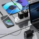 Dudao A67EU GaN tinklo įkroviklis 67W su įtraukiamu USB-C laidu, juodas