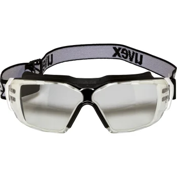 uvex pheos cx2 sonic Safety Goggles, White/Black