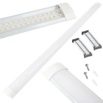 Virštinkinis LED šviestuvas 120cm 28W, šaltai balta