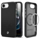 Spigen Enzo Aramid Mag dėklas Apple iPhone 16e / 17e, juodas