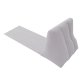Inflatable beach mat with backrest and pillow, universal, grey