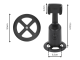 Telefono stovas su veido sekimo funkcija 360° Smart Stabilizer