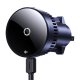 Baseus MagPro BS-CW04 magnetinis automobilinis laikiklis su Qi2 15W įkrovikliu, juodas