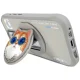 Nimmy dėklas iPhone 16 Pro Max telefonui Glasses Cool Cat MagSafe, pilkas