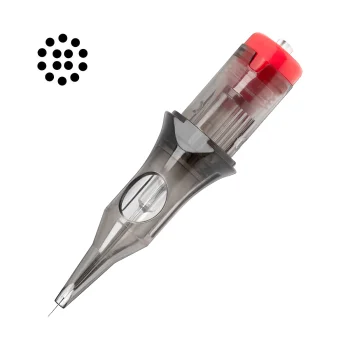 Tatuiruočių kasetės El Cartel V2 0.35 14RL Medium Taper, 10 vnt.