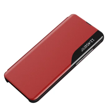 Atverčiamasis dėklas Xiaomi Redmi Note 11 Pro+ 5G / Mi11i HyperCharge, Eco Leather View, raudonas