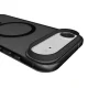 Puro Daylight MagSafe dėklas iPhone 17 Air telefonui, pusiau skaidrus juodas