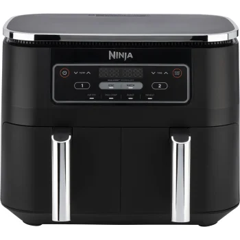 Ninja AF200EU Dual Zone 4-in-1 karšto oro gruzdintuvė, 7.6L, juoda