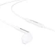Laidinės ausinės Acefast L14 su mikrofonu ir 3.5 mm jungtimi, baltos