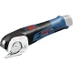 Akumuliatorinės universalios žirklės Bosch GUS 12V-300, mėlyna / juoda