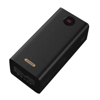 Išorinė baterija Romoss PEA60, 60000mAh, juoda