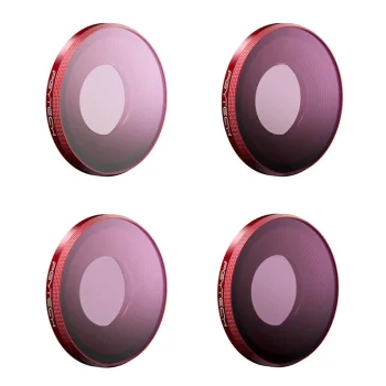 ND filtrų rinkinys PGYTECH skirtas DJI Osmo Action 3 (ND 8 16 32 64) P-32C-012