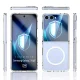 Dėklas 3mk Armor MagCase skirtas Samsung Galaxy Z Flip 7, skaidrus