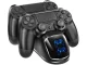 Įkrovimo stotelė 2 DualShock PS4 pulteliams