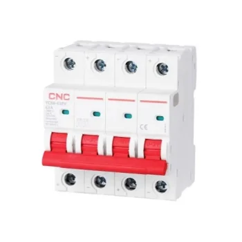 DC automatinis jungiklis 4P, 63A, Cat.A, 1000V DC, 6kA