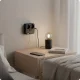 Huslog HUS1055 ilgintuvas su telefono laikikliu, 2x AC, 4x USB, 1.4m, juodas