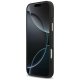 Guess dėklas iPhone 17 Pro Max telefonui 4G Strass Logo MagSafe, juodas
