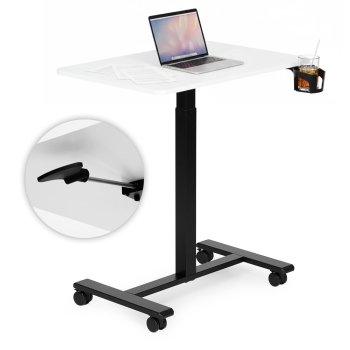 ModernHome reguliuojamo aukščio mobilus stalas 70x48 cm, modelis 141154
