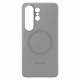 Samsung Silicone Magnet dėklas skirtas Samsung Galaxy S26 Ultra, pilkas
