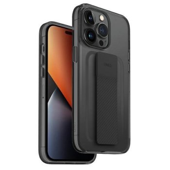 Apple iPhone 14 Pro 6.1" Uniq Etui Heldro Case Cover, Smoke