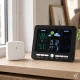 Belaidė meteorologinė stotelė su lauko jutikliu, termometru, higrometru ir USB