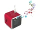 Nešiojama belaidė kolonėlė 06211_CZE su FM radiju ir Bluetooth, raudona