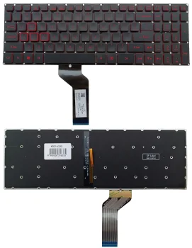 Acer Nitro AN515-51 AN515-52 AN515-53 klaviatūra su apšvietimu US