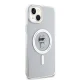 Karl Lagerfeld dėklas iPhone 15 Plus telefonui IML Choupette MagSafe, skaidrus